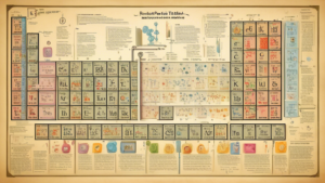 Depict the unraveled secrets of the periodic table.